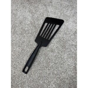 Tailormade Black Nylon‎ Plastic Slotted Fish Spatula Whisk Kitchen Utensil 12.5”